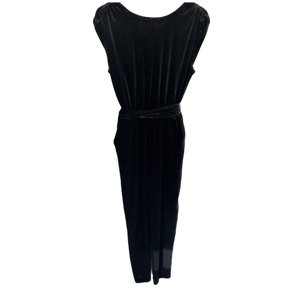 Express | Velvet Open Back Jumpsuit | Size M - Picture 5 of 9